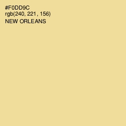 #F0DD9C - New Orleans Color Image